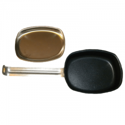 Gamelle armée française acier inoxydable ouverte posée