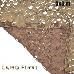 Filet de camouflage Camo First renforcé (3 x 3 m) Camo First