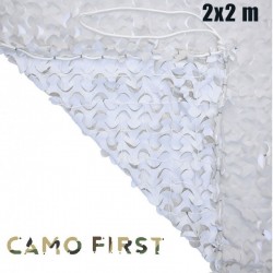 Filet de camouflage Camo First renforcé Blanc (2 x 2 m)