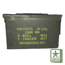 Caisse de munition pour obusier M2A1 calibre 50