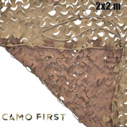 Filet de Camouflage (2 x 2 m) Camo First Renforcé Coyote