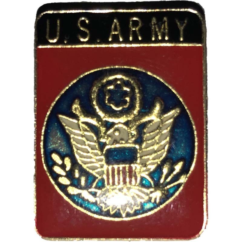 Pin's drapeau USA - La Tranchée Militaire