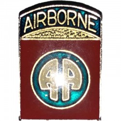 Insigne pin's de la 82e division d'aéroportée Américaine