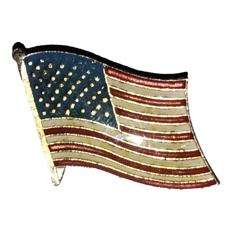 pin's du drapeau américain