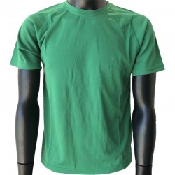 t-shirt respirant vert de sport technique léger et confortable
