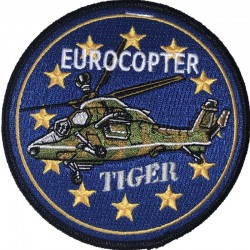 Ecusson Eurocopter Tiger au couleur de l'Union européenne