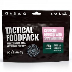 Ration de Survie Muesli Croquant aux Fraises de la marque Tactical Foodpack