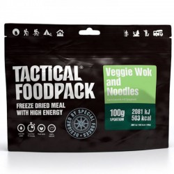 ration de survie wok de légumes et nouilles de la marque Tactical Foodpack