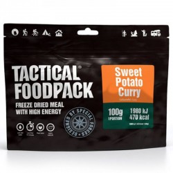 ration de survie curry de patate douce de la marque Tactical Foodpack