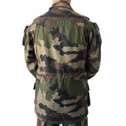 Veste T4 Camouflage CE Hiver Neuve  de Dos avec Réglage à la Taille