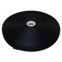Velcro Noir 25 mm