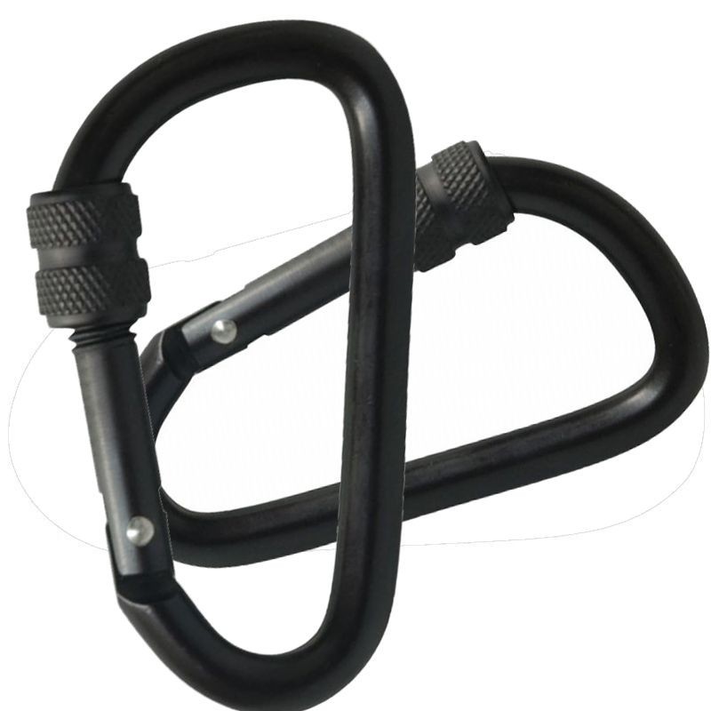 Mousqueton anneau noir, mousqueton rond, accessoire pour couverture anti  carpocapse, anti mouche - Filpack Groupe