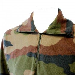 Chemise F1 polaire camouflage