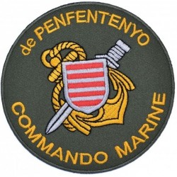 Écusson rond brodé Commando-Marine de Penfentenyo