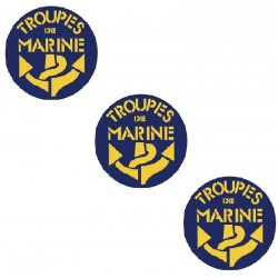 Sticker autocollant des troupes de Marine (TDM)