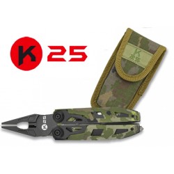 Pince multifonctions K25 camouflage et son étui