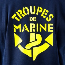Imprimé jaune Troupe de Marine