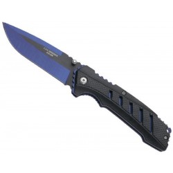 Couteau ABS Noir-Bleu