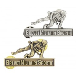 Insigne Métal Brevet Militaire Sportif