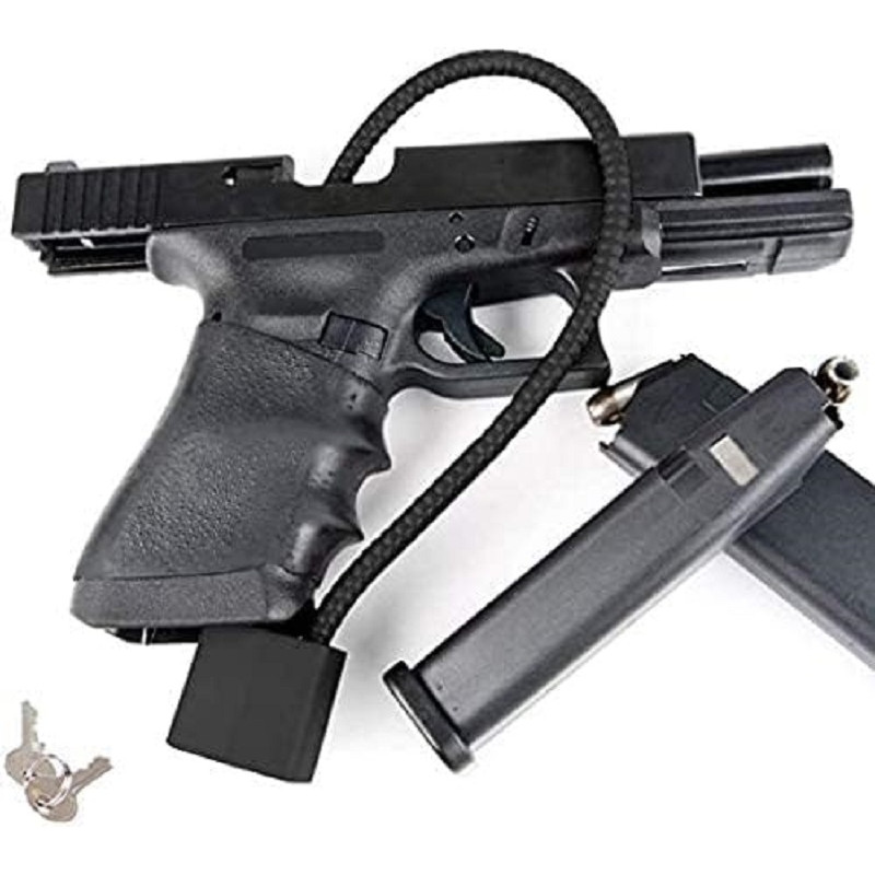 Cadenas D Arme Avec Fil Acier De 38cm Cadenas D Arme Avec Fil Acier De 38cm