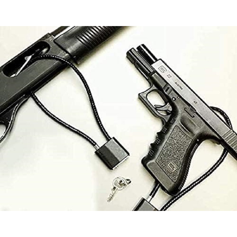 Cadenas D Arme Avec Fil Acier De 38cm Cadenas D Arme Avec Fil Acier De 38cm