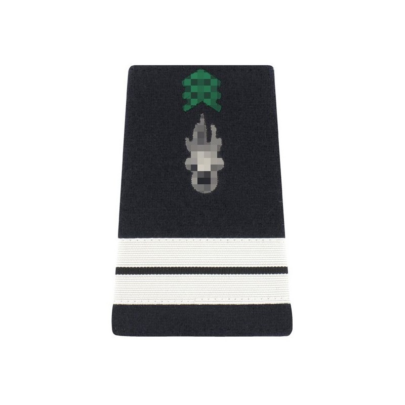 Fourreaux d'épaule réglementaires dans l'Armée de Terre de Lieutenant