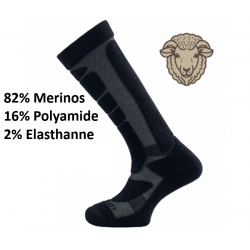 Chaussettes "Climat froid" Armée Française 82% laine Mérinos