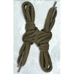 Paire de lacets 190cm coloris Coyote