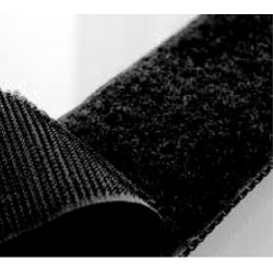 Velcro Adhésif Noir