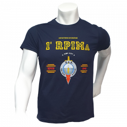 Tee shirt 1er Régiment Parachutiste d'Infanterie de Marine RPIMa de Bayonne (64)