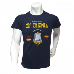 Tee shirt 2ème Régiment d'Infanterie de Marine (RIMa) camp d’Auvours à Champagné (72) Le Mans