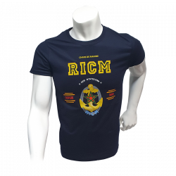 Tee shirt Tradition du Régiment d'Infanterie Chars de Marine RICM de Poitiers (86)