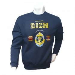 Sweat shirt Tradition du Régiment d'Infanterie Chars de Marine RICM de Poitiers (86)