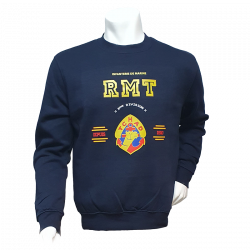 Sweat Shirt Tradition du Régiment de Marche du Tchad  (RMT) des Troupes de Marine