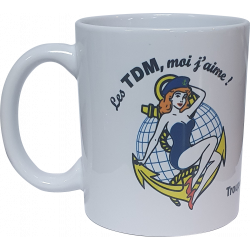 Mug Troupes de Marine TDM sélectionné dans la collection Xtrêm limit "Moi j'aime"