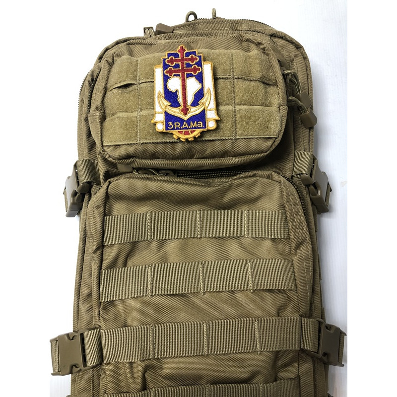 Ecusson Brodé du 3ème Régiment d'Artillerie de Marine