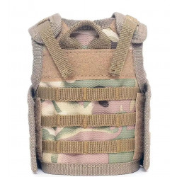 Porte boisson mini gilet tactique camouflage Multi-Cam - Xtrem Limit