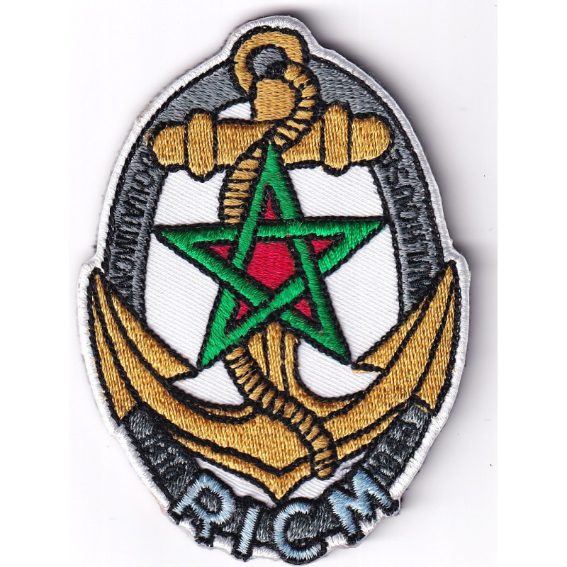 Ecusson brodé du Régiment d'Infanterie-Chars de Marine - RICM de Poitiers (86)