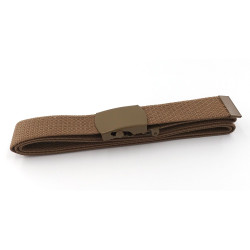 Ceinture sangle militaire + boucle coyote réglementaire Armée Française