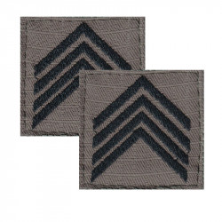 Galon de poitrine de Sergent-chef BM2 ou Maréchaldes logis-chef BM2, coloris fomec