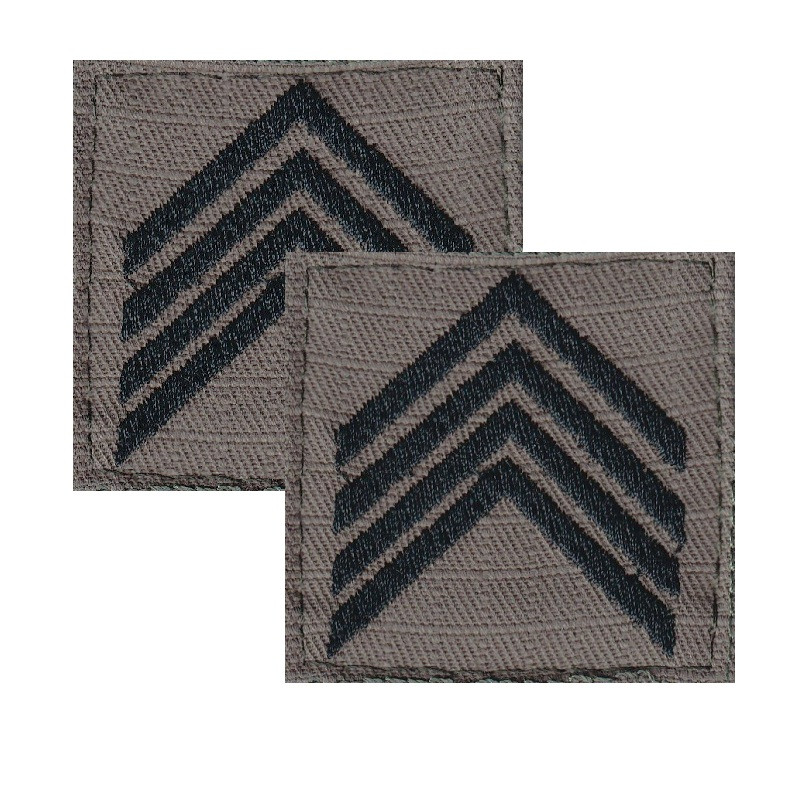 Galon de poitrine de Sergent-chef BM2 ou Maréchaldes logis-chef BM2, coloris fomec