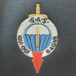 Broderie du 1er Régiment Parachutiste d'Infanterie de Marine de Bayonne (64)