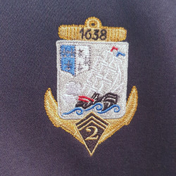 Broderie du 2ème Régiment d'Infanterie de Marine du Mans (72)