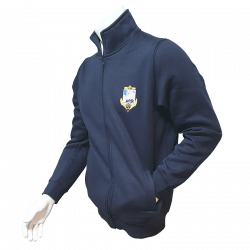 Sweat Gilet "Full Zip" du 2ème Régiment d'Infanterie de Marine du Mans (72) - 2° RIMa brodée