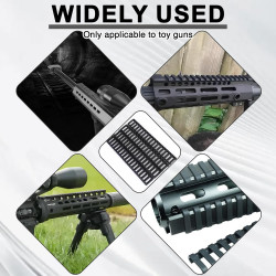 Couvre rails Picatinny en caoutchouc pour fusil HK 416