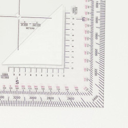 Équerre rapport de point pour topographie Armée Française OTAN