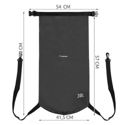 Sac 100% étanche en toile cirée épaisse