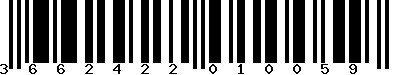 EAN-13 : 3662422010059
