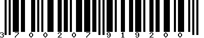 EAN-13 : 3700207919200