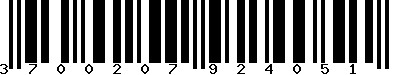 EAN-13 : 3700207924051